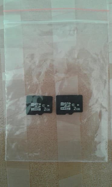 Orijinal Tayvan Yaddaw Karti 2 Gb Tezedi Upakovkada . 2 edet