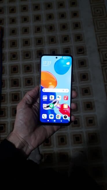 xiomi redmi not 11: Redmi Note 11, 128 GB, rəng - Qara, Barmaq izi — 7