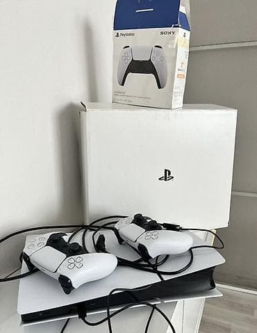 ssd: Sony PlayStation 5 oyun konsolu seti Məhsulun tərkibi: - PlayStation — 4