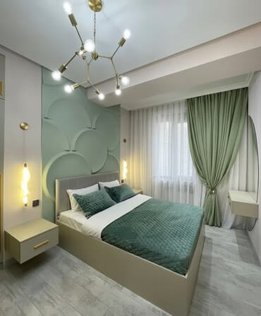 şuşada günlük kirayə evlər: 2 otaqlı, Nizami r. r-nu — 3