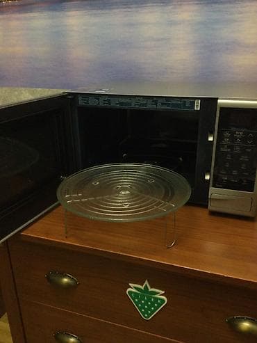 mini pec: Mikrodalğalı soba Samsung, Ayrıca dayanan, Mikrodalğalar ilə, rəng - Gümüşü, Yeni — 5