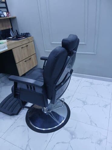 унитаз для инвалидов: Peşəkar bərbər kreslosu - Material: qalın, yumşaq süni dəridən — 1