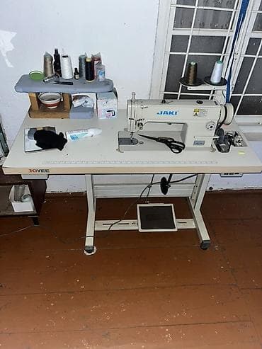 стиральные машины бу: JAKI sənaye tikiş maşını – düz tikiş (lockstitch) tipli, stol və ayaq — 4