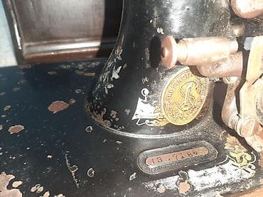 Köhnə tip mexaniki tikiş maşını – Singer - Marka/model: The Singer — 4