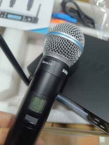 usaq ucun mikrofon: Yeni Simsiz (Bluetooth) Mikrofon Shure, Ünvandan götürmə, Pulsuz çatdırılma, Ödənişli çatdırılma — 9