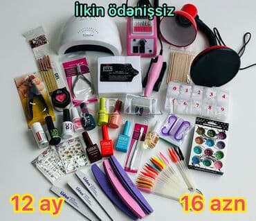 Manikür, pedikür aparatları: İlkin ödənişsiz🛍️ Tək şəxsiyyət vəsiqəsi ilə😍 3 və 18 aylıq əldə edə — 1