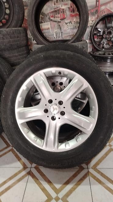 e60 m5 disk: Mercedes-Benz orijinal 5 şüalı yüngül lehimli disk və şin dəsti — 1