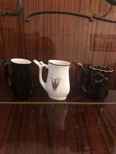 Fincanlar, rəng - Qara, Keramika, 1 əd, 250 ml, Rusiya