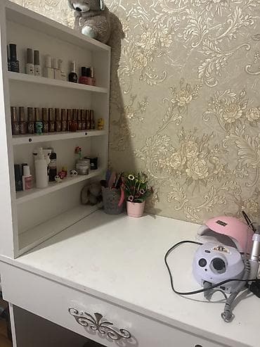 salon mebeleri: Düz masa, Siyirməli, Polkalı, Laminat — 2