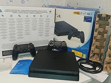 iphone8 plas: CUH-2216A ən son model PS4 slim 500GB az işlənmiş-təzə kimi qutusunda — 6