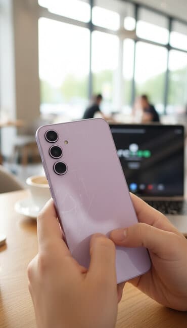 ekran üçün gül şəkilləri: Samsung Galaxy A34, 256 GB, rəng - Bənövşəyi, İki sim kartlı — 2