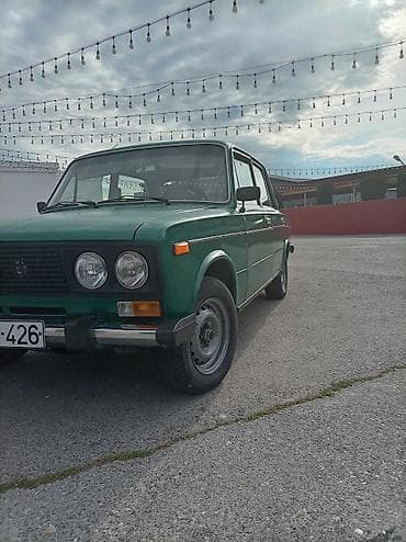 vaz 2106 stoplari: VAZ 2106, yaşıl rəng, sedan kuzov. Xüsusiyyətlər:mator 03. Karobka 5 — 4