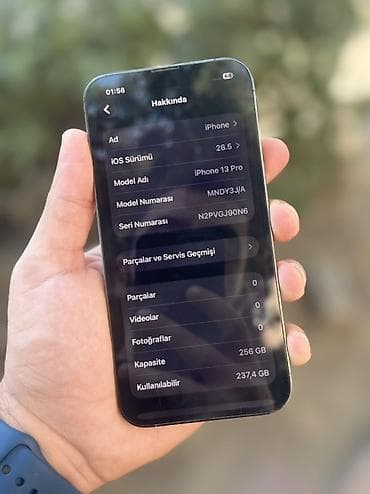 apple macbook: IPhone 13 Pro, 256 GB, Yaşıl, Face ID, Simsiz şarj, Zəmanət — 3