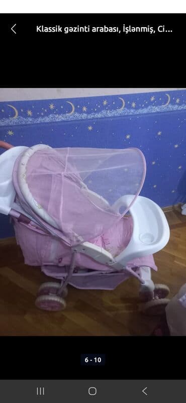 maşın araba: Klassik gəzinti arabası, Cins: Qız — 6