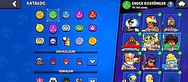 Brawl Stars hesabı – yüksək kubok və prestijlə dolu - Kupa yolu — 9