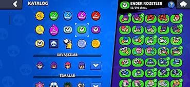 brawl stars 2: Məhsul: Brawl Stars oyun hesabı – yüksək səviyyəli döyüşçülər və nadir — 10