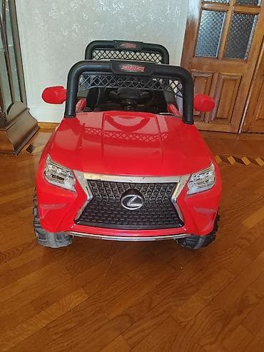 ev masin: Uşaq üçün elektrikli maşın – qırmızı rəng Xüsusiyyətlər: - SUV — 1