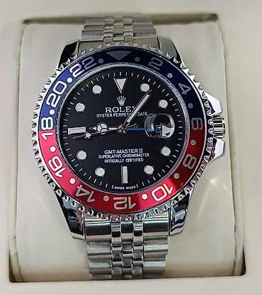 qol saatlar: Yeni, Qol saatı, Rolex, rəng - Qara — 2