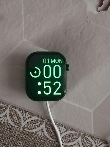 Smart saatlar: İşlənmiş, Smart saat, Apple, Sensor ekran, rəng - Qara — 6