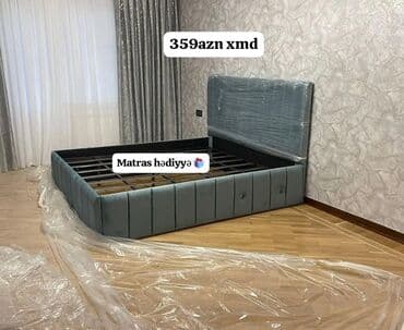 Yeni, İkinəfərlik çarpayı, Bazasız, Matras ilə, Siyirməsiz, Azərbaycan