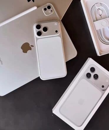 ipad 12 pro max qiymeti: IPhone 17 Pro Max, 256 GB, Ağ, Simsiz şarj — 1