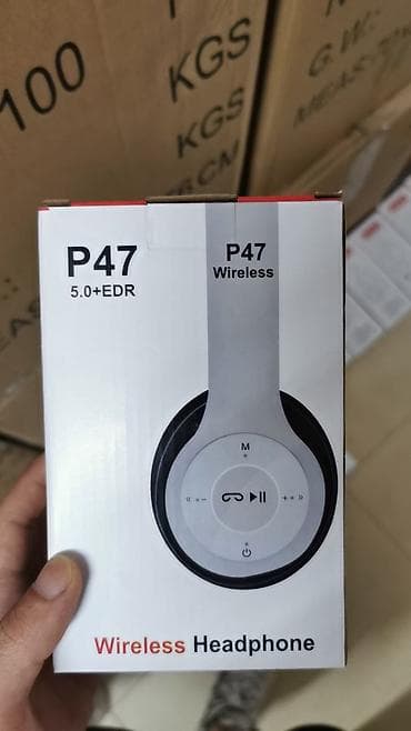 kou zone wireless lavalier microphone: P47 Wireless Over‑Ear Qulaqlıq - Bağlantı: Bluetooth 5.0 + EDR - Növ — 4