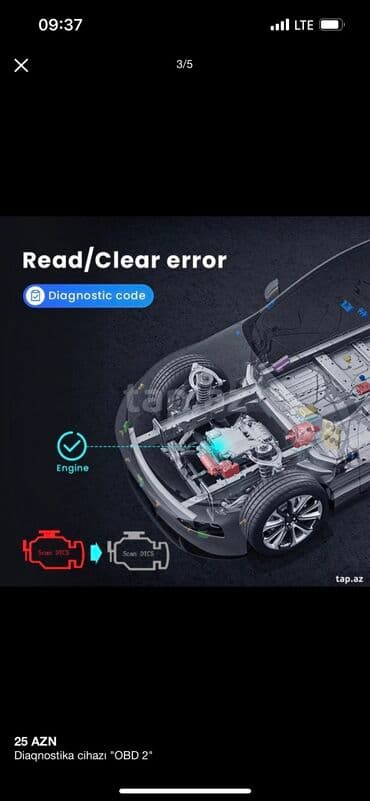 Opel: Diaqnostik cihaz şəkillərdən aydın olduğu kimi az işlənib yenidən — 3