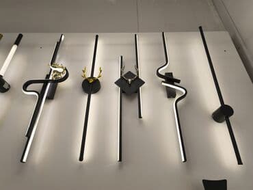 bra lampalar: Müasir divar LED işıqları – minimalist və dekorativ dizayn - Tip — 1