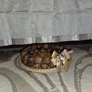 Dekorativ əl işləri – Novruza aid xonçalar səməni qabları və dekorlar — 5