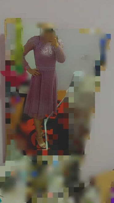 коктейльные платья в баку: 🔴60 azn🔴 36razmerdi seliqelidi,hec bir defekti yoxdu qollari tüldü — 4