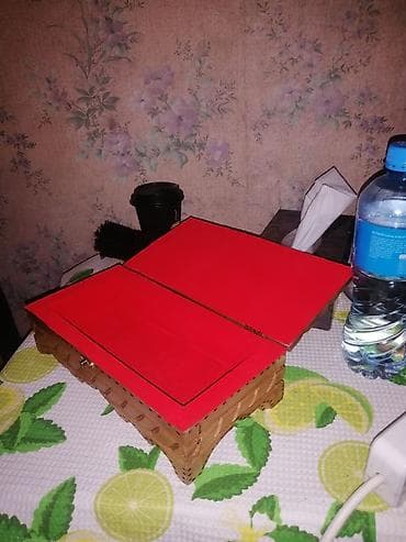 qarlı şam və küknar ağacları: HEDIYYELIK QIZIL QABI. Temiz el isidir ve cox ince iw gorulub — 3