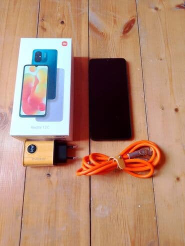 Redmi 12C, 128 GB, rəng - Qara, İki sim kartlı