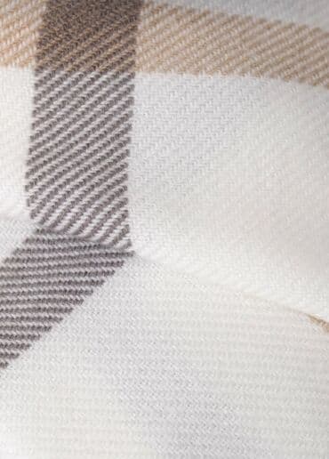 gilan tekstil: Yeni rəng - Ağ Pled — 3