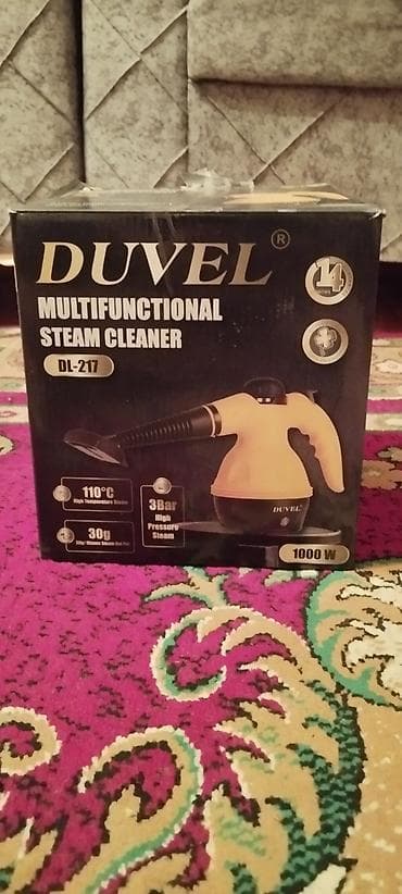Ütülər və buxarlayıcılar: DUVEL DL-217 çoxfunksiyalı buxarlı təmizləyici - Güc: 1000 W - Yüksək — 1