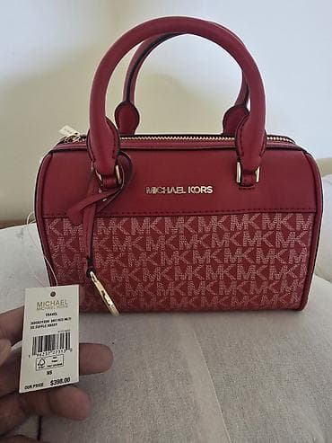 Çantalar: Michael Kors XS Duffle çanta – “Bright Red Multi” rəng - Model — 1