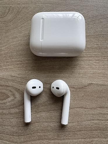 Б/у Беспроводные (Bluetooth) Наушники, Apple, цвет - Белый — 8