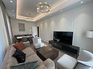 kiraye gence: İcarəyə verilir 3 otaqlı yeni tikili 117 m², Ağ şəhər q. Kateqoriya — 3