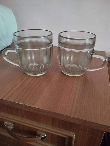 Fincanlar, Şüşə, 2 ədədli dəst, 300 ml lalafo.az -da Fincanlar, Şüşə, 2 ədədli dəst, 300 ml