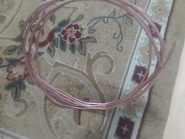 aboy topdan satisi: 6mm lik mis boru. istifadə edilməyib, izoliyasiyasıda var. uzunluğu — 2