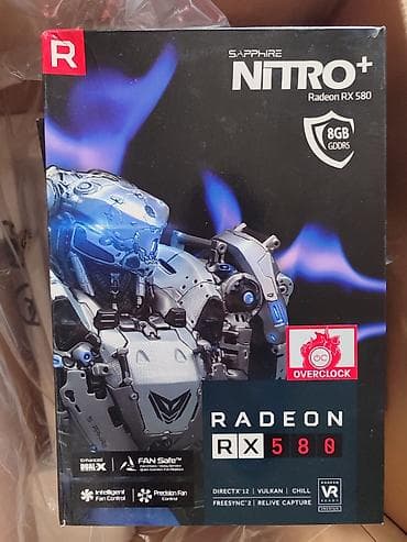 044 mobil operator: Videokart Sapphire Radeon RX 580, 8 GB — 5