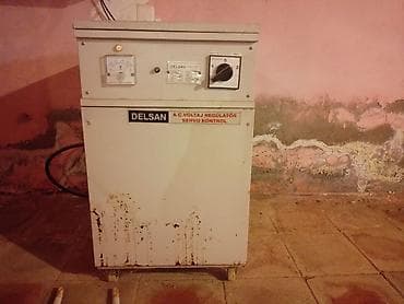 stabilizatör: Delsan A.C. Voltage Regulator – Servo Kontrol - Brend/model: Delsan — 1