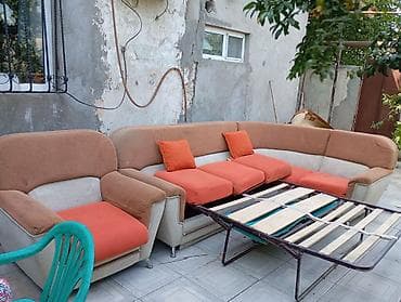 gencede divan: Künc divan dəsti - Forma: geniş L/künc divan – sağa dönən künc hissə — 6