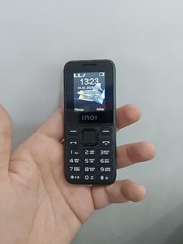 Inoi 100, rəng - Qara, Düyməli