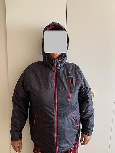 Qadınlar üçün qışlıq kapüşonlu gödəkcə - Rəng: tünd boz (antrasit) – lalafo.az -da Qadınlar üçün qışlıq kapüşonlu gödəkcə - Rəng: tünd boz (antrasit) –