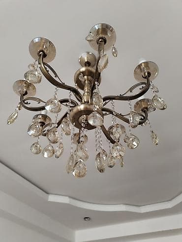 Çılçıraq, 8 lampa, Metal — 1