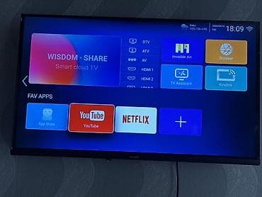 FICHER Smart TV – Android 11 ilə - Smart platforma: WISDOM SHARE