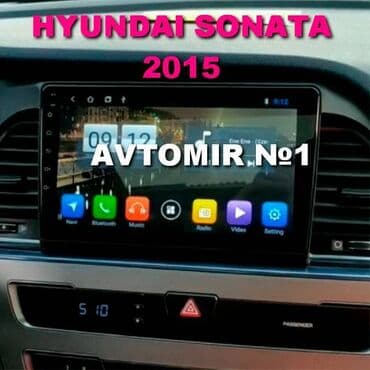 Hyundai sonata 2015 ucun android monitor 🚙🚒 ünvana və bölgələrə