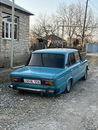 turbo.az avtomobil: VAZ 2106 sedan – mavi rəng, 4 qapı Texniki xüsusiyyətlər və təchizat — 8