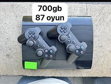 PlayStation 3 Super Slim oyun konsolu seti - Daxili yaddaş: 700 GB - at lalafo.az PlayStation 3 Super Slim oyun konsolu seti - Daxili yaddaş: 700 GB -