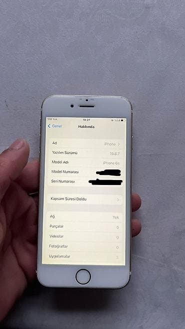 ayfon 6 barter: IPhone 6s, Qızılı, Barmaq izi — 7
